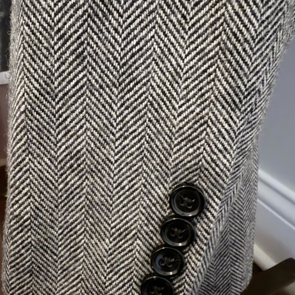 Slim-fit J. Crew Factory Thompson wool herringbone blazer, Men’s 38R - Picture 5 of 5